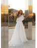 Halter Neck Beaded Ivory Lace Organza Sexy Wedding Dress
